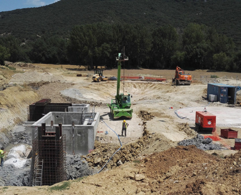 Depuradora Cursos Bajos del Urederra en Estella, Navarra