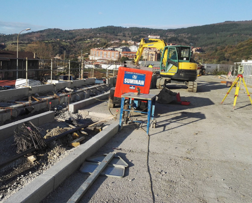 Urbanización fase II y III vinculada área I de Sarratu en Basauri, Bizkaia