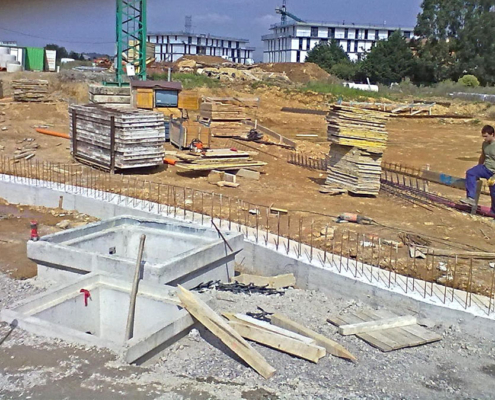 Urbanización en el ámbito A.I.U. 35 Zabaleta-Berri en Lasarte-Oria (Gipuzkoa)