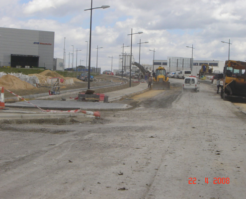 Urbanización del Área de servicios y ocio del Parque Empresarial de Júndiz (Vitoria-Gasteiz)